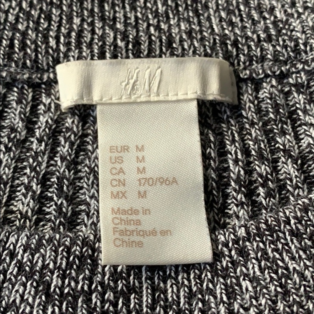 Grey H&M Ribbed Sweater - Picture 4 of 5